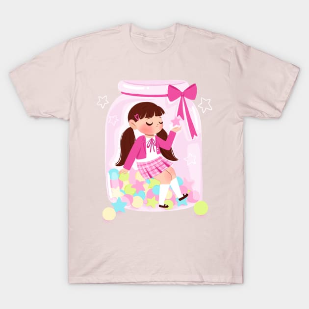 Candy Girl T-Shirt by Lobomaravilha